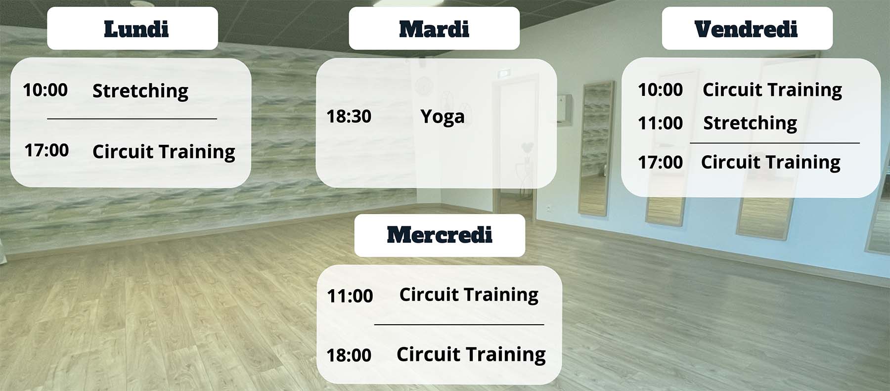 Planning sport sante